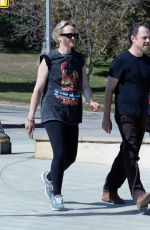 EMILY WARD Out Hikinig in Los Angeles 10/04/2024