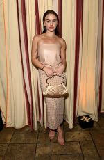EMMA BROOKS at WIF Max Mara Face of Future Award Cocktail Event in West Hollywood 10/23/2024