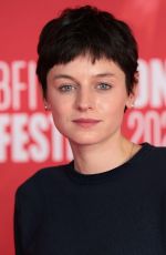 EMMA CORRIN at Trials & Tribulations Conference at 68th BFI London Film Festival 10/09/2024