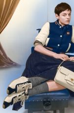EMMA CORRIN for Miu Miu Holiday Campaign, November 2024