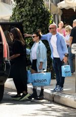 EMMA MARRONE Out Shopping at Kitson in Beverly Hills 10/12/2024