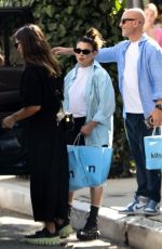 EMMA MARRONE Out Shopping at Kitson in Beverly Hills 10/12/2024
