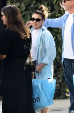 EMMA MARRONE Out Shopping at Kitson in Beverly Hills 10/12/2024