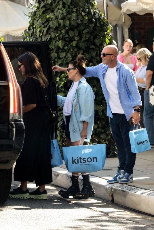 EMMA MARRONE Out Shopping at Kitson in Beverly Hills 10/12/2024