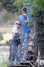 EMMA ROBERTS and Cody John Out for Dinner at Pace in Los Angeles 10/12/2024