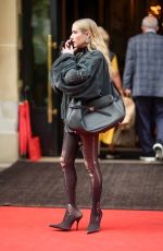EMMA ROBERTS Out and About in Paris 09/30/2024