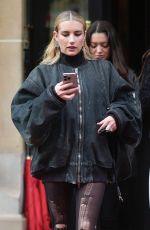 EMMA ROBERTS Out and About in Paris 09/30/2024