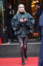 EMMA ROBERTS Out and About in Paris 09/30/2024