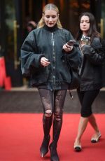 EMMA ROBERTS Out and About in Paris 09/30/2024