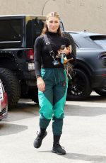 EMMA SLATER Arrives at DWTS Studio in Los Angeles 10/04/2024
