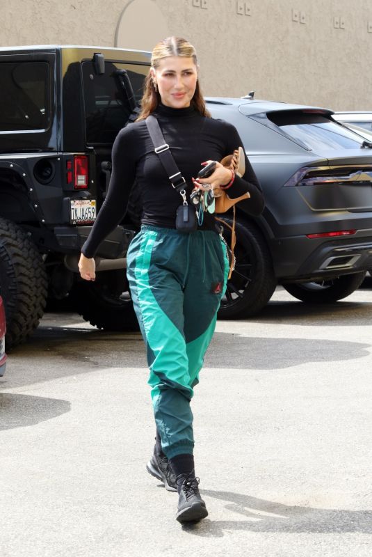 EMMA SLATER Arrives at DWTS Studio in Los Angeles 10/04/2024