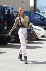 EMMA SLATER Heading to DWTS Studio in Los Angeles 10/05/2024
