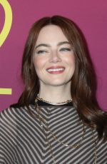 EMMA STONE at A Real Pain Premiere at 62nd New York Film Festival 10/05/2024