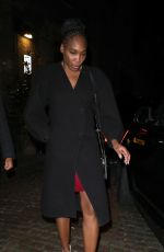 EMMA WEYMOUTH and VENUS WILLIAMS Arrives at Chiltern Firehouse in London 10/10/2024