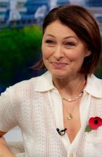 EMMA WILLIS at Good Morning Britain TV Show in London 10/30/2024