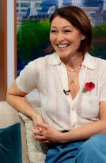 EMMA WILLIS at Good Morning Britain TV Show in London 10/30/2024