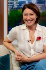 EMMA WILLIS at Good Morning Britain TV Show in London 10/30/2024