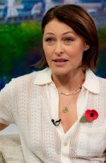 EMMA WILLIS at Good Morning Britain TV Show in London 10/30/2024