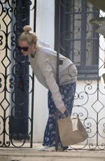 ERIKA JAYNE Grabs Some Take-out Delivery in Her Pajamas 10/13/2024