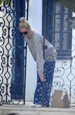 ERIKA JAYNE Grabs Some Take-out Delivery in Her Pajamas 10/13/2024