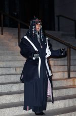 ERYKAH BADU Arrives at CFDA Awards in New York 10/28/2024