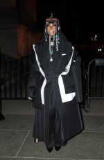 ERYKAH BADU Arrives at CFDA Awards in New York 10/28/2024