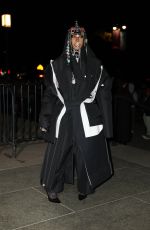 ERYKAH BADU Arrives at CFDA Awards in New York 10/28/2024