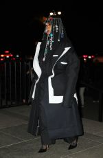 ERYKAH BADU Arrives at CFDA Awards in New York 10/28/2024
