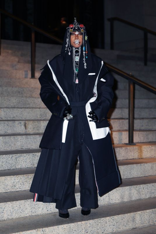 ERYKAH BADU Arrives at CFDA Awards in New York 10/28/2024