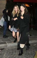ESTE, DANIELLE and ALANA HAIM Leaves Louis Vuitton After-party at Paris Fashion Week 10/01/2024