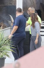 EVA LONGORIA and Michelin Star Chef Dani Garcia at a Beach Bar in Marbella 10/24/2024