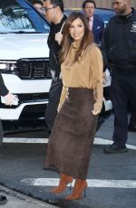 EVA LONGORIA Arrives at Good Morning America in New York 10/29/2024