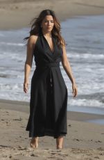 EVA LONGORIA at a Photoshoot on the Beach in Marbella 10/25/2024