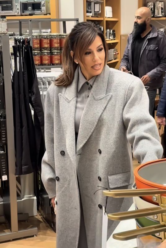 EVA LONGORIA Out Shopping in Hudsons Yard in New York 10/29/2024