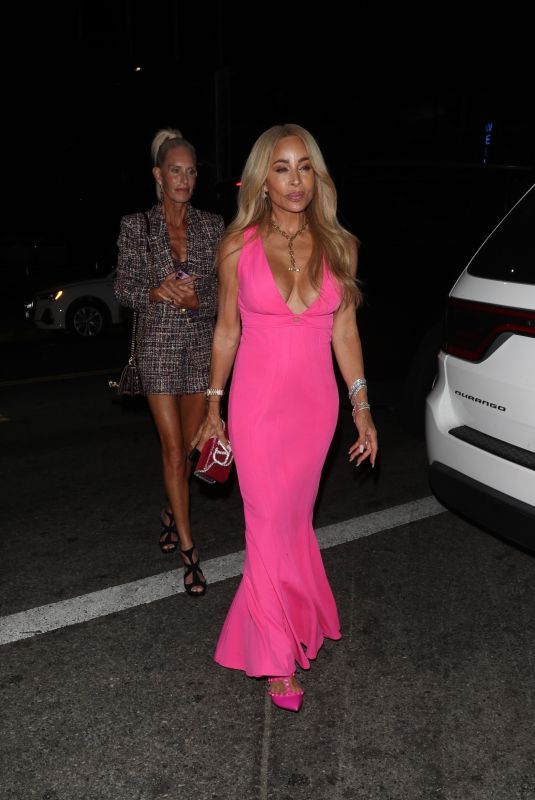 FAYE RESNICK Arrives at Paris Hilton