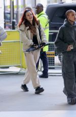 FKA TWIGS Leaves BBC Studios in London 10/08/2024