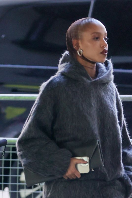 FKA TWIGS Leaves BBC Studios in London 10/08/2024