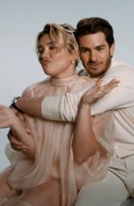 FLORENCE PUGH and Andrew Garfield for Bustle Magazine, October 2024
