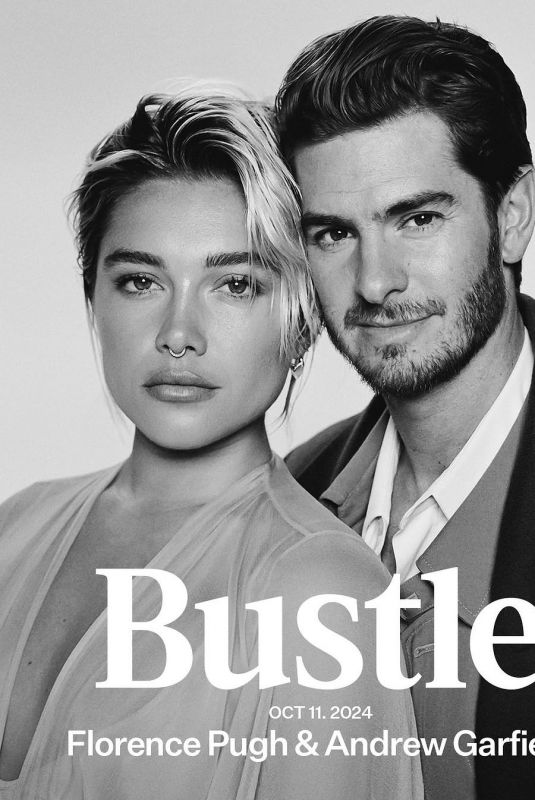 FLORENCE PUGH and Andrew Garfield for Bustle Magazine, October 2024