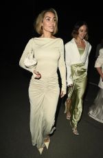 FRANKIE BRIDGE Arrives at Dinner and Diamond Tasting Launch in Cheshire 10/10/2024