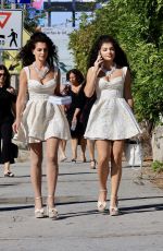GABRIELA and CATHERINE VIGORITO Out in Los Angeles 10/08/2024
