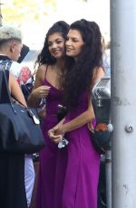 GABRIELLA and CATHERINE VIGORITO Out with Friends in Beverly Hills 10/09/2024