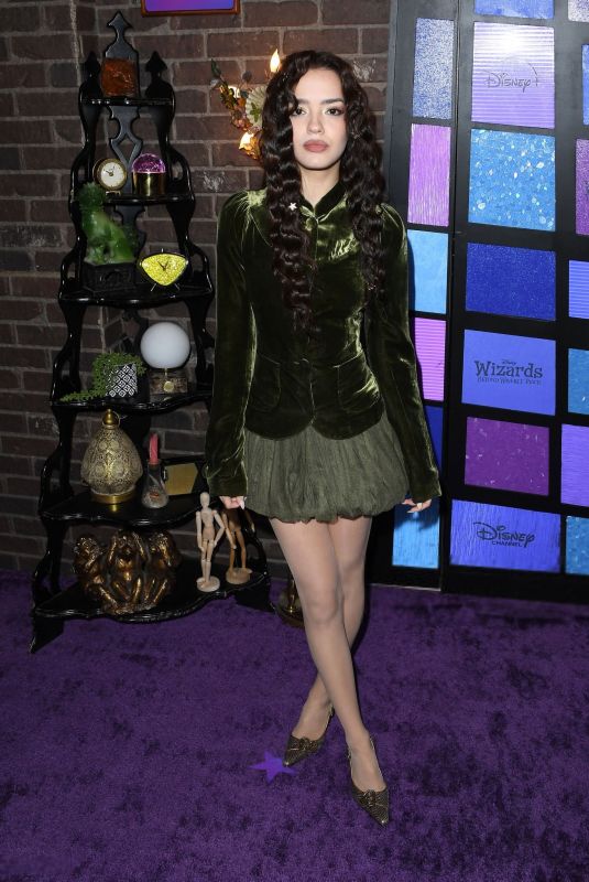 GALILEA LA SALVIA at Wizards Beyond Waverly Place Premiere at El Capitan Theatre in Los Angeles 10/28/2024