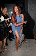 GARCELLE BEAUVAIS Leaves Dinner with Friends at Craig