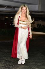 GIA SKOVA as Josephine de Beauharnais Arrives at Halloween Party in Los Angeles 10/26/2024