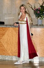 GIA SKOVA as Josephine de Beauharnais Arrives at Halloween Party in Los Angeles 10/26/2024