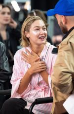 GIGI HADID Getting Ready for Victoria’s Secret Fashion Show in New York 10/15/2024
