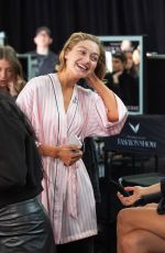 GIGI HADID Getting Ready for Victoria’s Secret Fashion Show in New York 10/15/2024