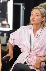 GIGI HADID Getting Ready for Victoria’s Secret Fashion Show in New York 10/15/2024