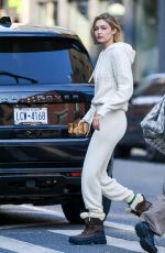 GIGI HADID Out and About in New York 10/14/2024
